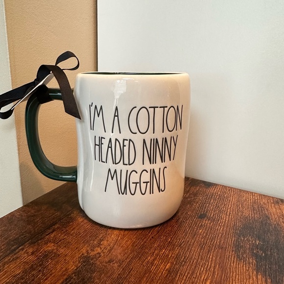 Rae Dunn x ELF - COTTON HEADED NINNY MUGGINS mug - Picture 2 of 6